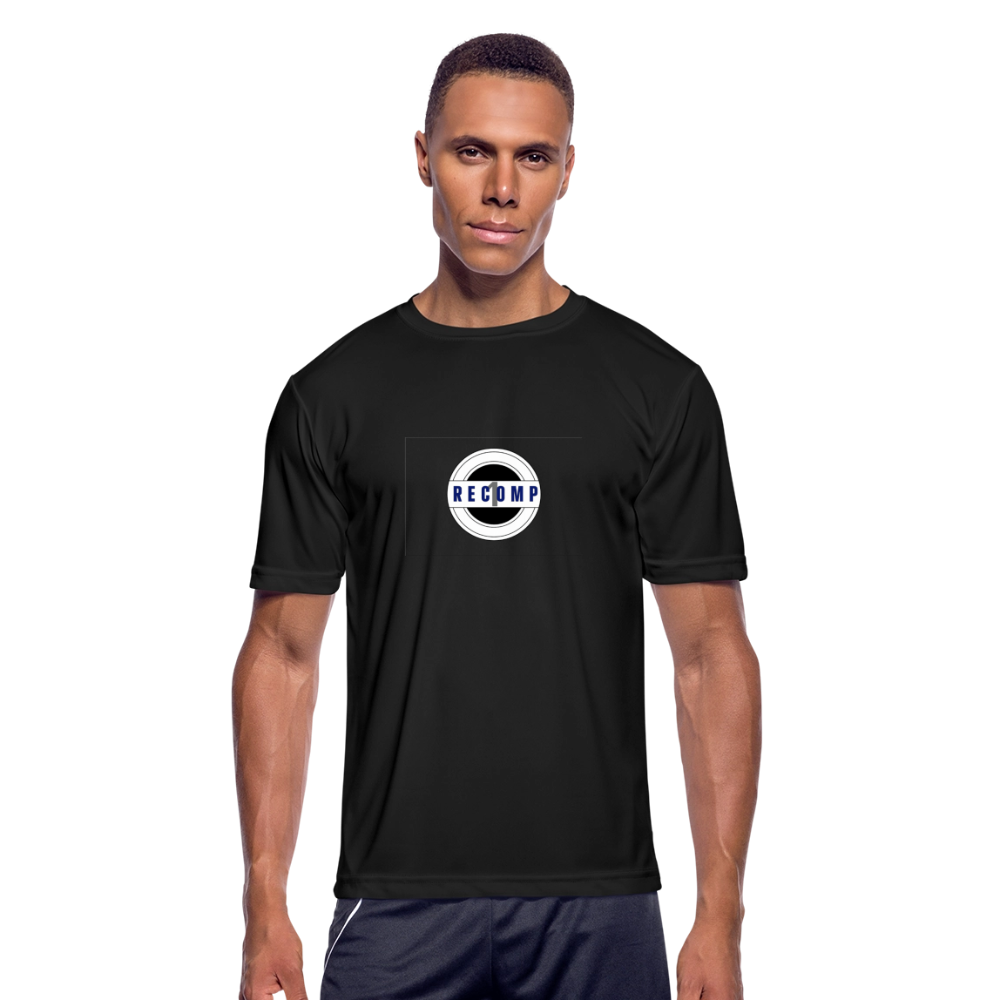Men’s Moisture Wicking Performance T-Shirt - black