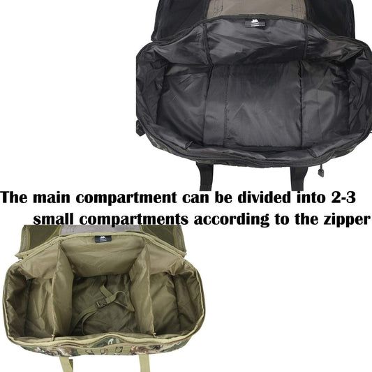 3 In 1 Military Backpack Travel Duffle Bag For Weekender Gym Traveling Workout Deployment - Recomp1