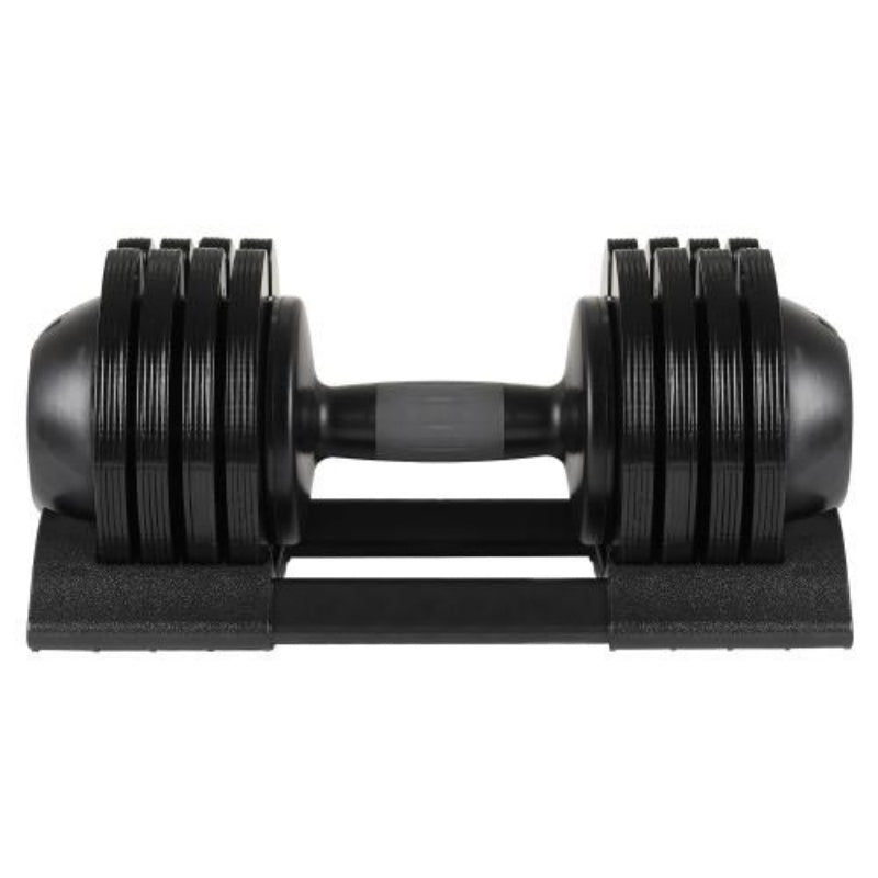 52 Lb Adjustable Steel And Plastic Dumbbells - Recomp1
