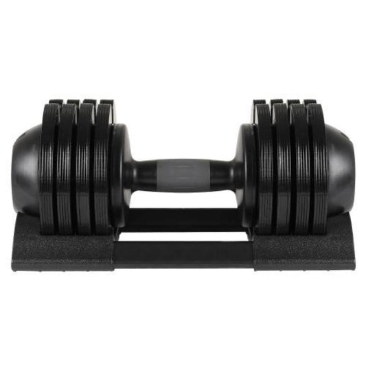 52 Lb Adjustable Steel And Plastic Dumbbells - Recomp1