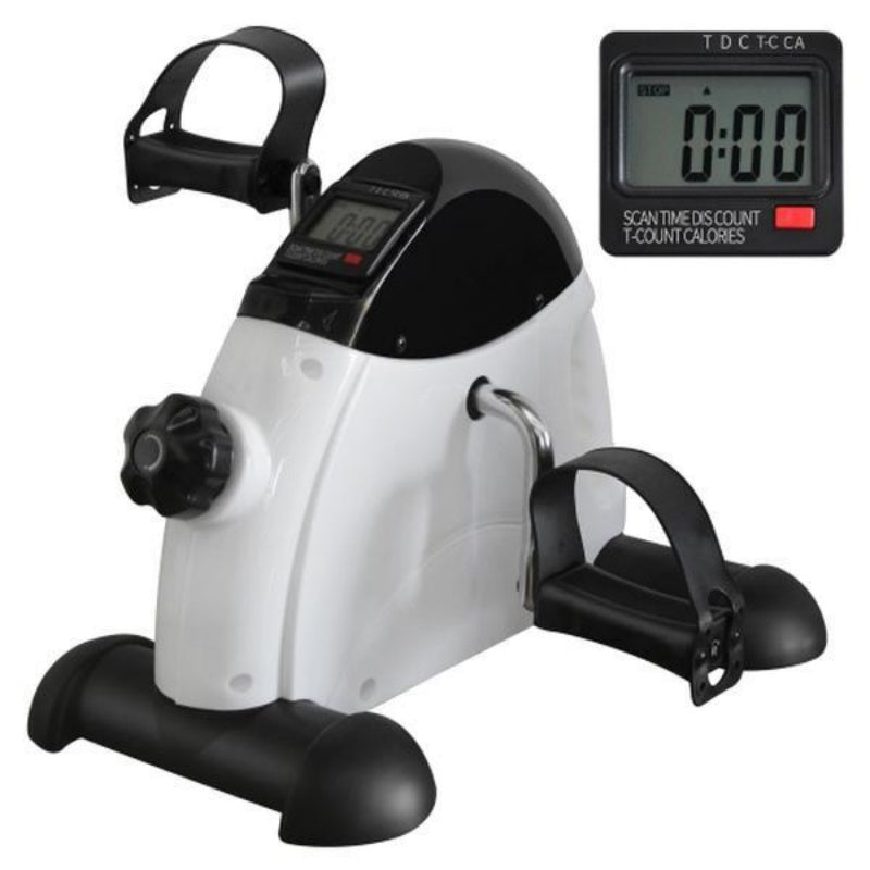 Mini Exercise Bike For Home Rehabilitation Training, With A Maximum Load Of 120 Kg And An Electronic Display And Instep Straps - Recomp1