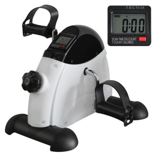 Mini Exercise Bike For Home Rehabilitation Training, With A Maximum Load Of 120 Kg And An Electronic Display And Instep Straps - Recomp1