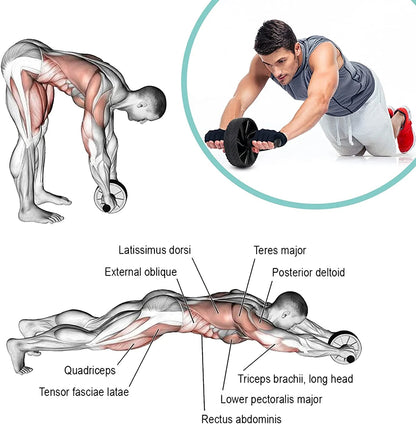 Non Slip Ab Roller Wheel - Recomp1