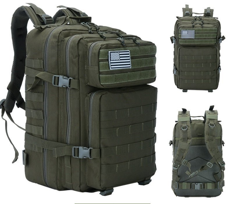 Outdoor Mountaineering Bag Tactical Leisure Bag Army Fan Travel Computer Bag Individual Soldier Package - Recomp1