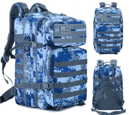 Outdoor Mountaineering Bag Tactical Leisure Bag Army Fan Travel Computer Bag Individual Soldier Package - Recomp1